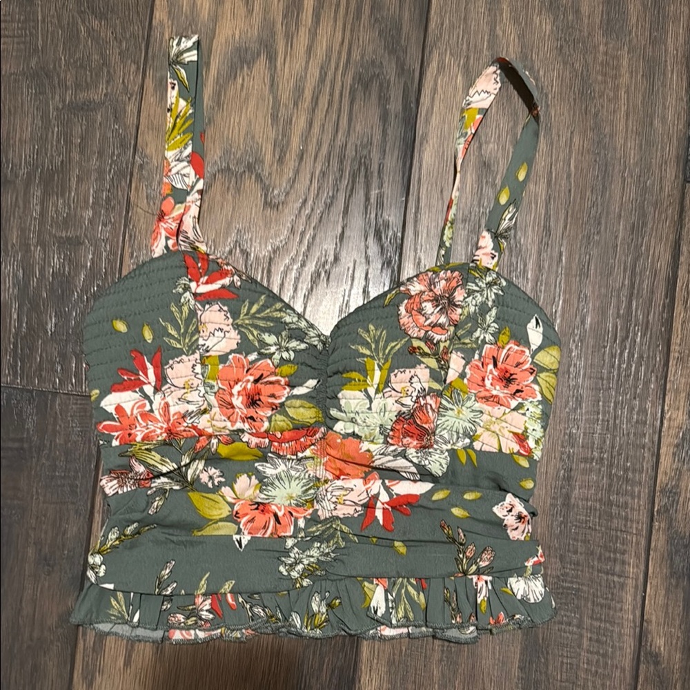 BOG Collective Orange Fitted Camisole